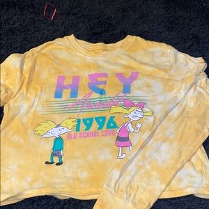 hey Arnold crop top